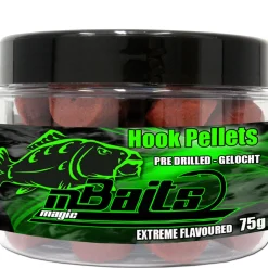 Magic Baits Hook Pellets Red Garlic Halibut Pellets  Futtermittel