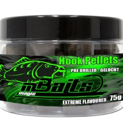 Magic Baits Hook Pellets Black Shellfish Halibut Pellets Futtermittel