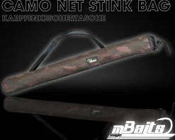 Magic Baits Keschertasche Camo Net Bag Stink Bag Tasche für Karpfenkescher Carp Tackle Angelzubehör