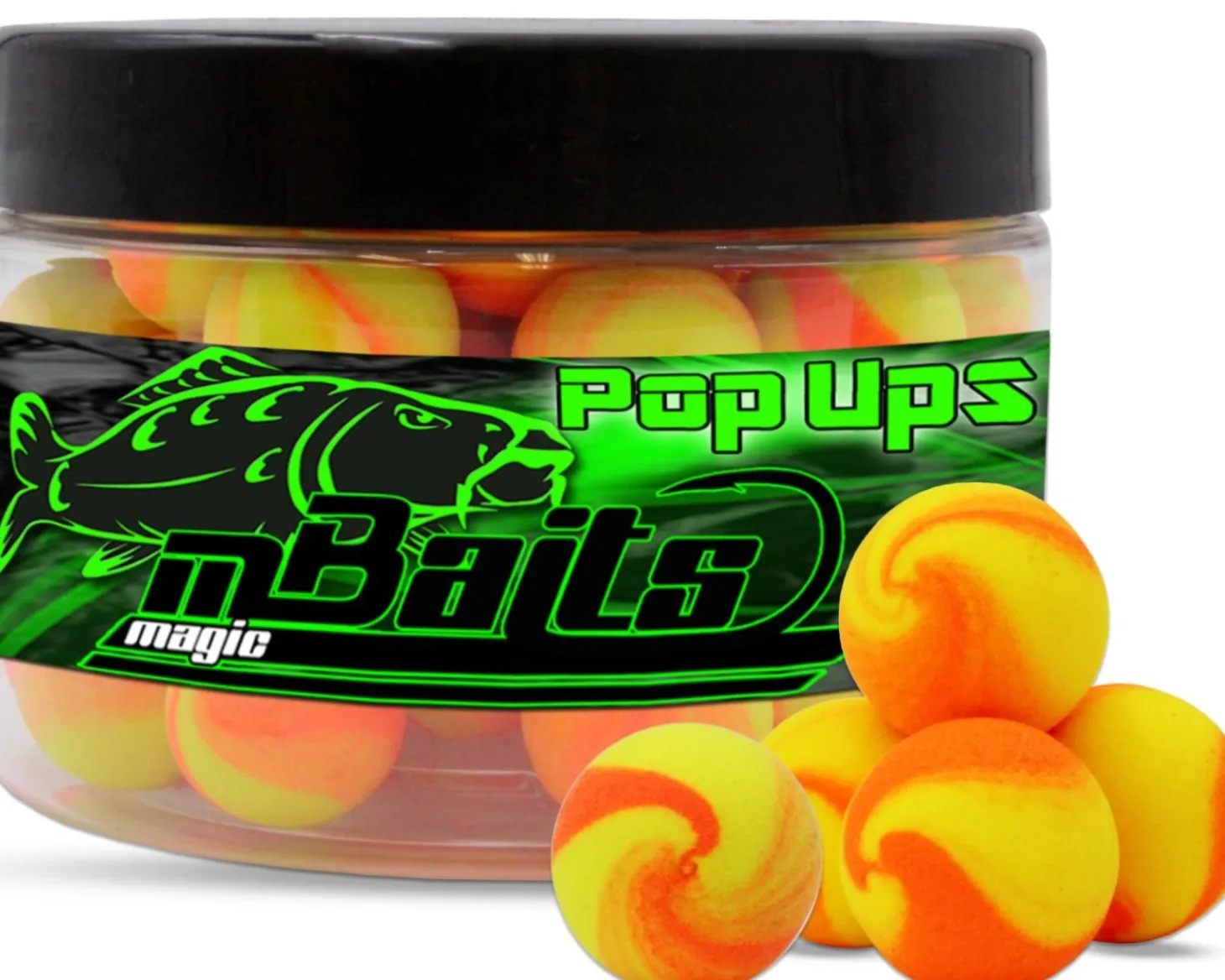 Magic Baits King Pineapple Two Tone Pop Ups 16mm Boilies Premium Range Futtermittel