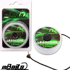 Magic Baits Leadcore 5m 45lbs Camo Karpfenmontagen Leader Geflochtene Angelschnur