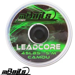 Magic Baits Leadcore 5m 45lbs Camo Karpfenmontagen Leader Geflochtene Angelschnur