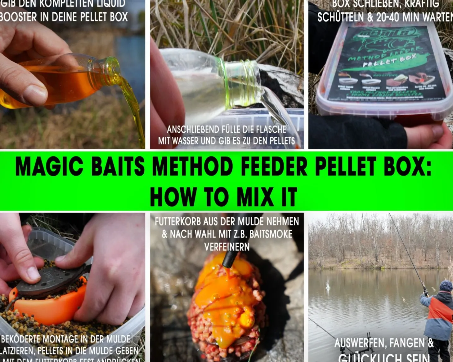 Magic Baits Method Feeder Pellet Box King Pineapple Futtermittel