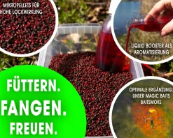 Magic Baits Method Feeder Pellet Box Red Garlic Futtermittel