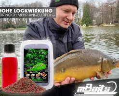 Magic Baits Method Feeder Pellet Box Red Garlic Futtermittel
