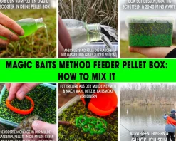 Magic Baits Method Feeder Pellet Box Natural Squid & Liver Futtermittel