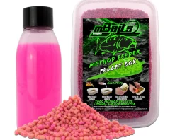 Magic Baits Method Feeder Pellet Box Angelfutter Groundbait Futtermittel