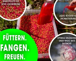 Magic Baits Method Feeder Pellet Box Angelfutter Groundbait Futtermittel