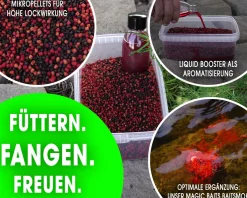 Magic Baits Method Feeder Pellet Box Angelfutter Groundbait Futtermittel