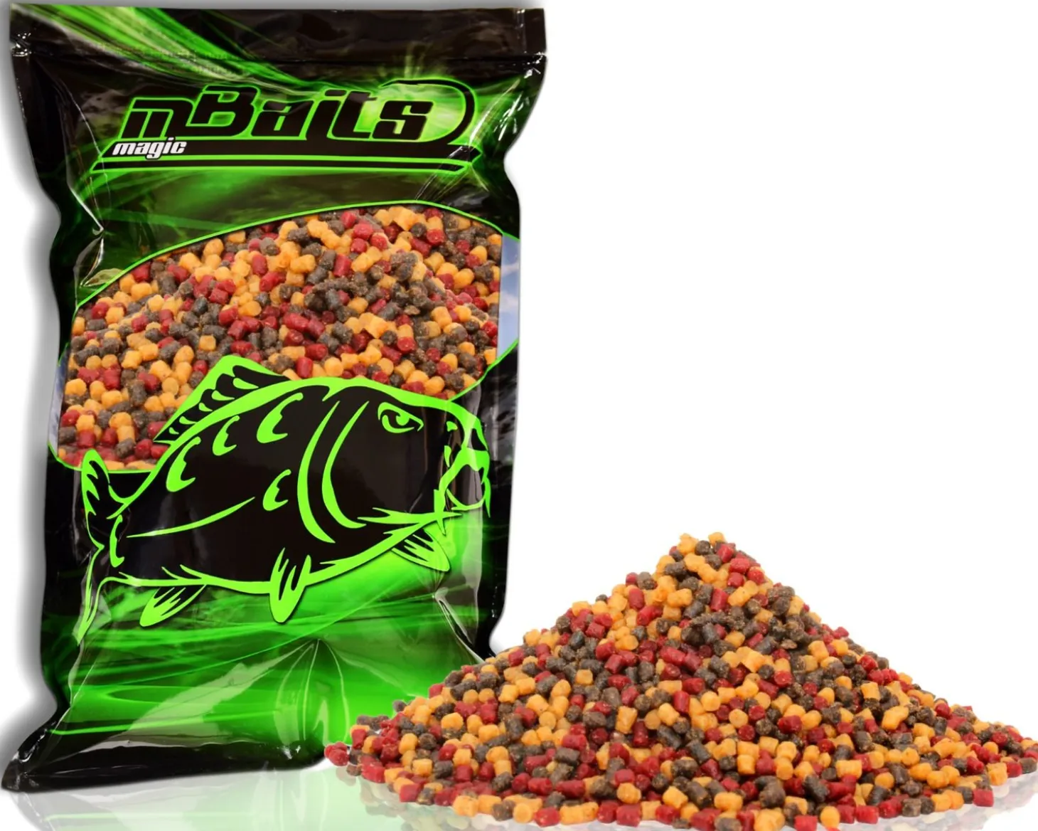 Magic Baits Method Pellet Feeder Mix 2mm 800g Feederfutter Futtermittel Groundbait Futtermittel