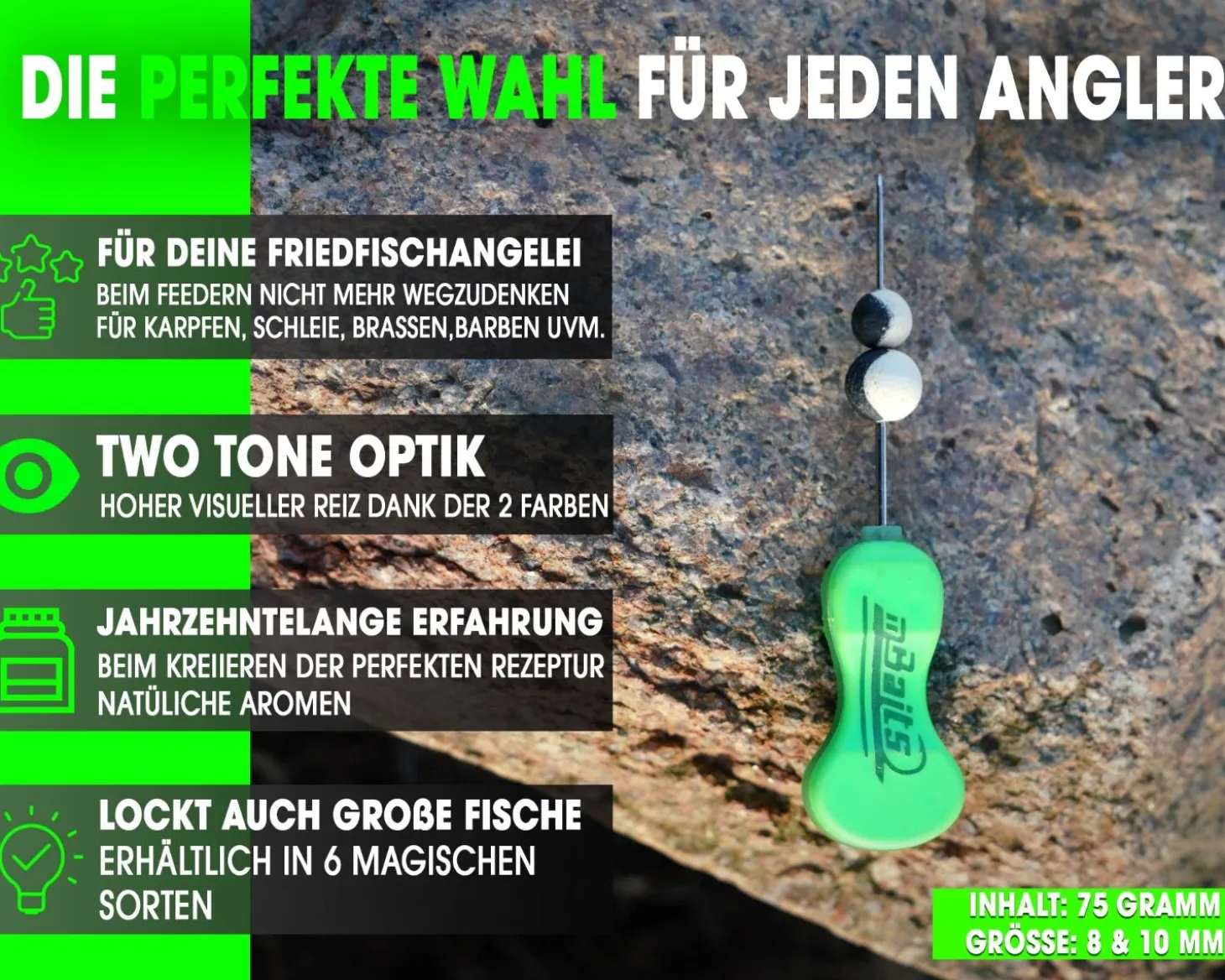 Magic Baits Mini Boilies Vanille Futtermittel
