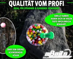 Magic Baits Mini Pop Up Mix 8mm Twisted Method Feeder Pop Ups Boilies Futtermittel