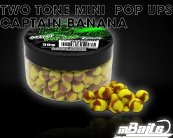 Magic Baits Mini Two Tone Pop Ups Method Feeder Boilies Premium Range -Captain Banana Futtermittel