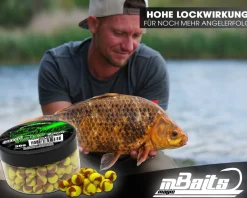 Magic Baits Mini Two Tone Pop Ups Method Feeder Boilies Premium Range -Captain Banana Futtermittel