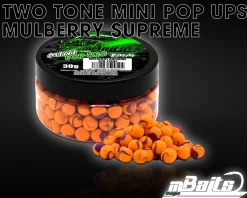 Magic Baits Mini Two Tone Pop Ups Method Feeder Boilies Premium Range -Mulberry Supreme Futtermittel