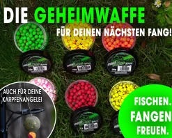 Magic Baits Mini Two Tone Pop Ups Method Feeder Boilies Premium Range -Mulberry Supreme Futtermittel