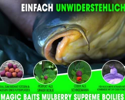 Magic Baits Mulberry Supreme Premium Range Boilies Boilies Futtermittel