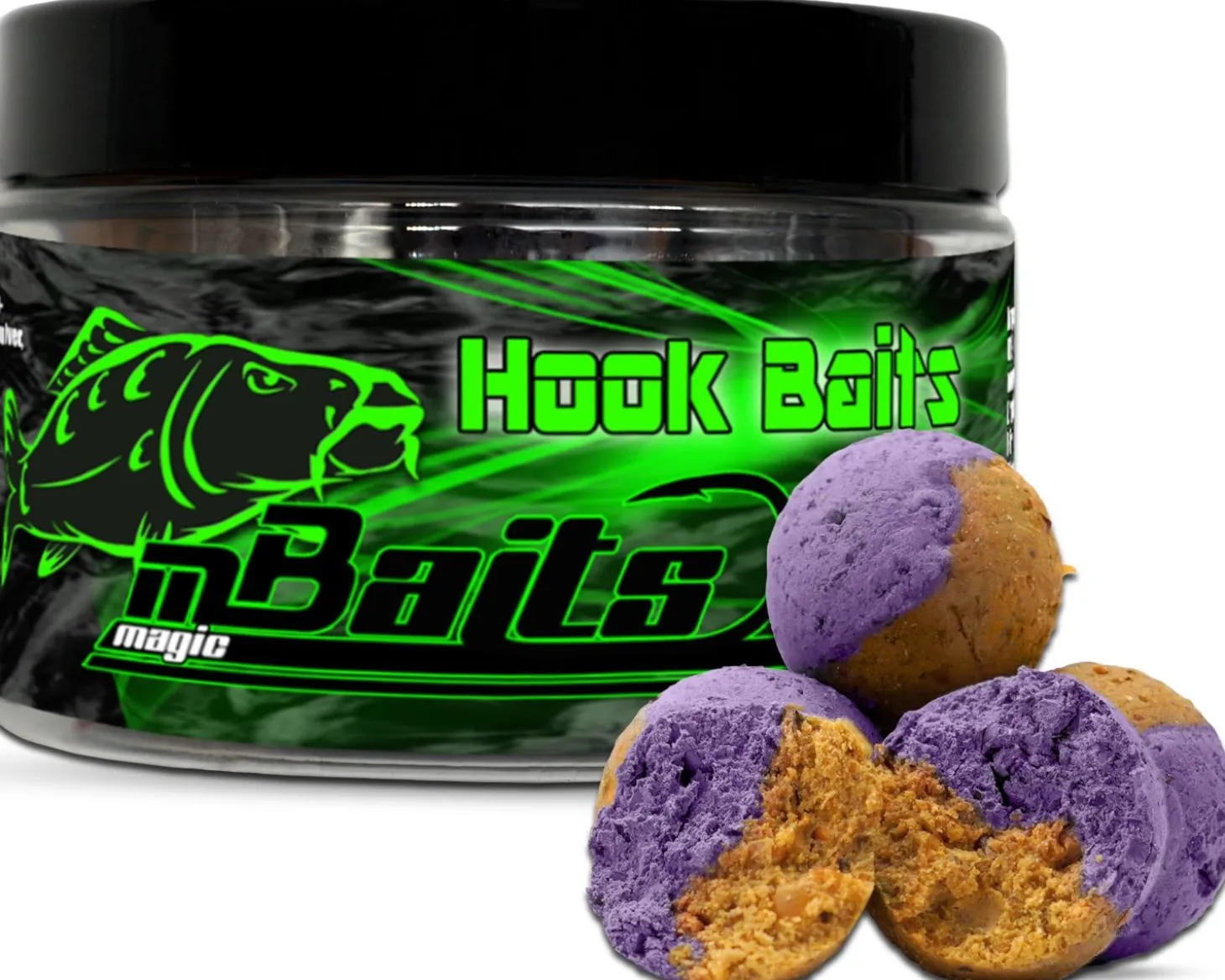 Magic Baits Mulberry Supreme Hook Baits Two Tone Boilies Premium Range Futtermittel
