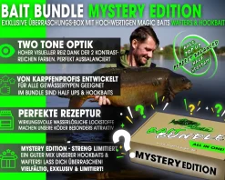 Magic Baits Mystery Edition Hookbaits Wafters Überraschungs Bait Bundle Surprise Köderset Carp Boilies Hook Bait Wafter Vorteilspack Karpfenangeln Sparbundle Karpfenfischen  Futtermittel