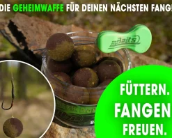Magic Baits Natural Squid & Liver Hook Baits Two Tone Boilies Premium Range Futtermittel