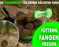 Magic Baits Natural Squid & Liver Hook Baits Two Tone Boilies Premium Range Futtermittel