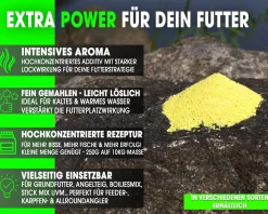 Magic Baits Power Additive 250g Lockstoff Futterzusatz Additiv Booster Angelfutter Futtermittel Angeln Futtermittel