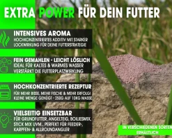 Magic Baits Power Additive 250g Lockstoff Futterzusatz Additiv Booster Angelfutter Futtermittel Angeln Futtermittel