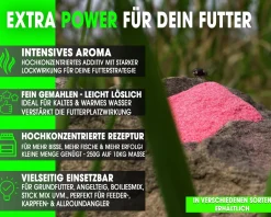 Magic Baits Power Additive 250g Lockstoff Futterzusatz Additiv Booster Angelfutter Futtermittel Angeln Futtermittel