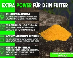 Magic Baits Power Additive 250g Lockstoff Futterzusatz Additiv Booster Angelfutter Futtermittel Angeln-Tutti Frutti Futtermittel