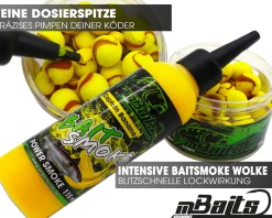 Magic Baits Power Smoke Captain Banana Baitsmoke Bait Smoke Lockstoff Booster Liquid Boilie Dip Lockstoffe / Flüssiglockstoffe