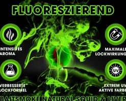Magic Baits Power Smoke Natural Squid & Liver Baitsmoke Bait Smoke Lockstoff Booster Liquid Boilie Dip Lockstoffe / Flüssiglockstoffe