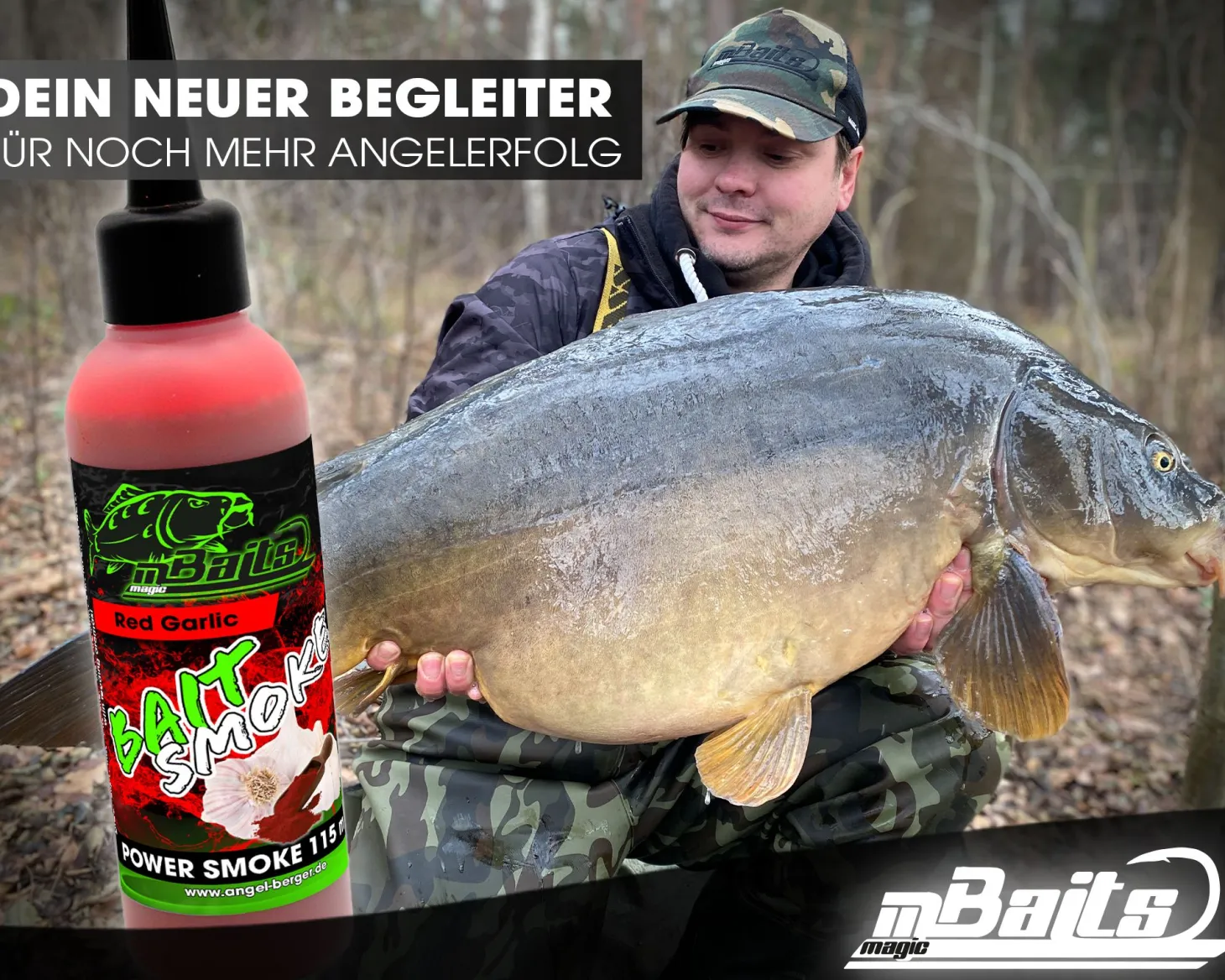 Magic Baits Power Smoke Red Garlic Baitsmoke Bait Smoke Lockstoff Booster Liquid Boilie Dip Lockstoffe / Flüssiglockstoffe