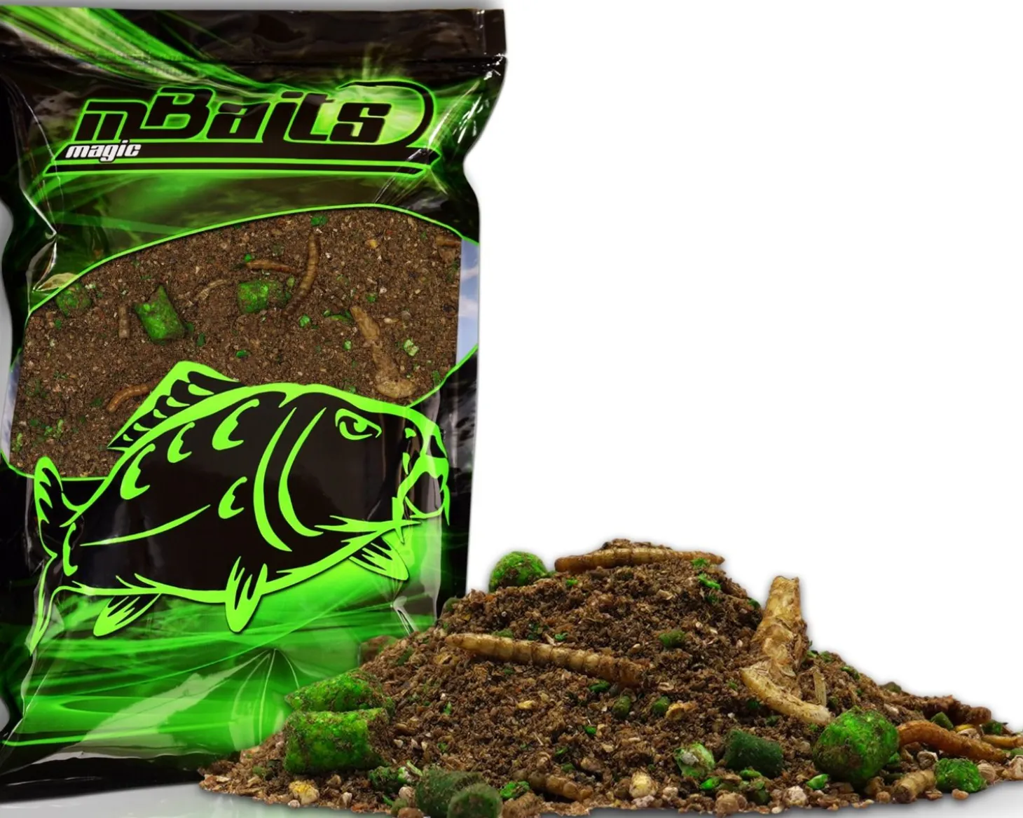Magic Baits Premium Stick Mix Natural Squid & Liver 800g Active Groundmix Futtermittel