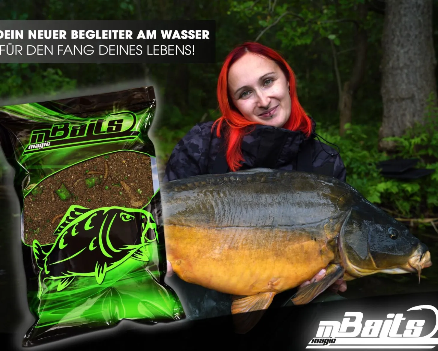 Magic Baits Premium Stick Mix Natural Squid & Liver 800g Active Groundmix Futtermittel