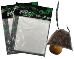 Magic Baits PVA Bags 100x130mm PVA Beutel  PVA Tüten PVA Mesh PVA Netz Wasserlösliche Bags Zielfische