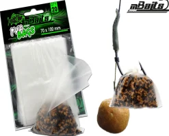Magic Baits PVA Bags 70x100mm PVA Beutel  PVA Tüten PVA Mesh PVA Netz Wasserlösliche Bags Zielfische