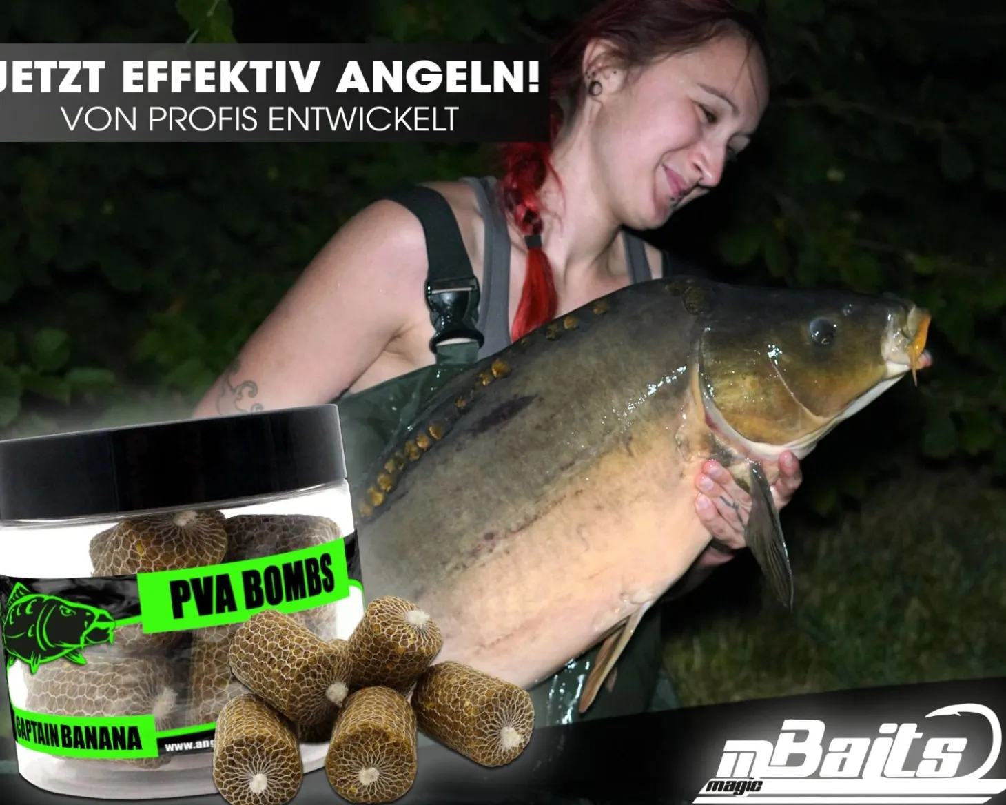 Magic Baits PVA Bombs PVA Sticks Ready PVA Bomb Karpfen Angeln Futter Boilies Futtermittel