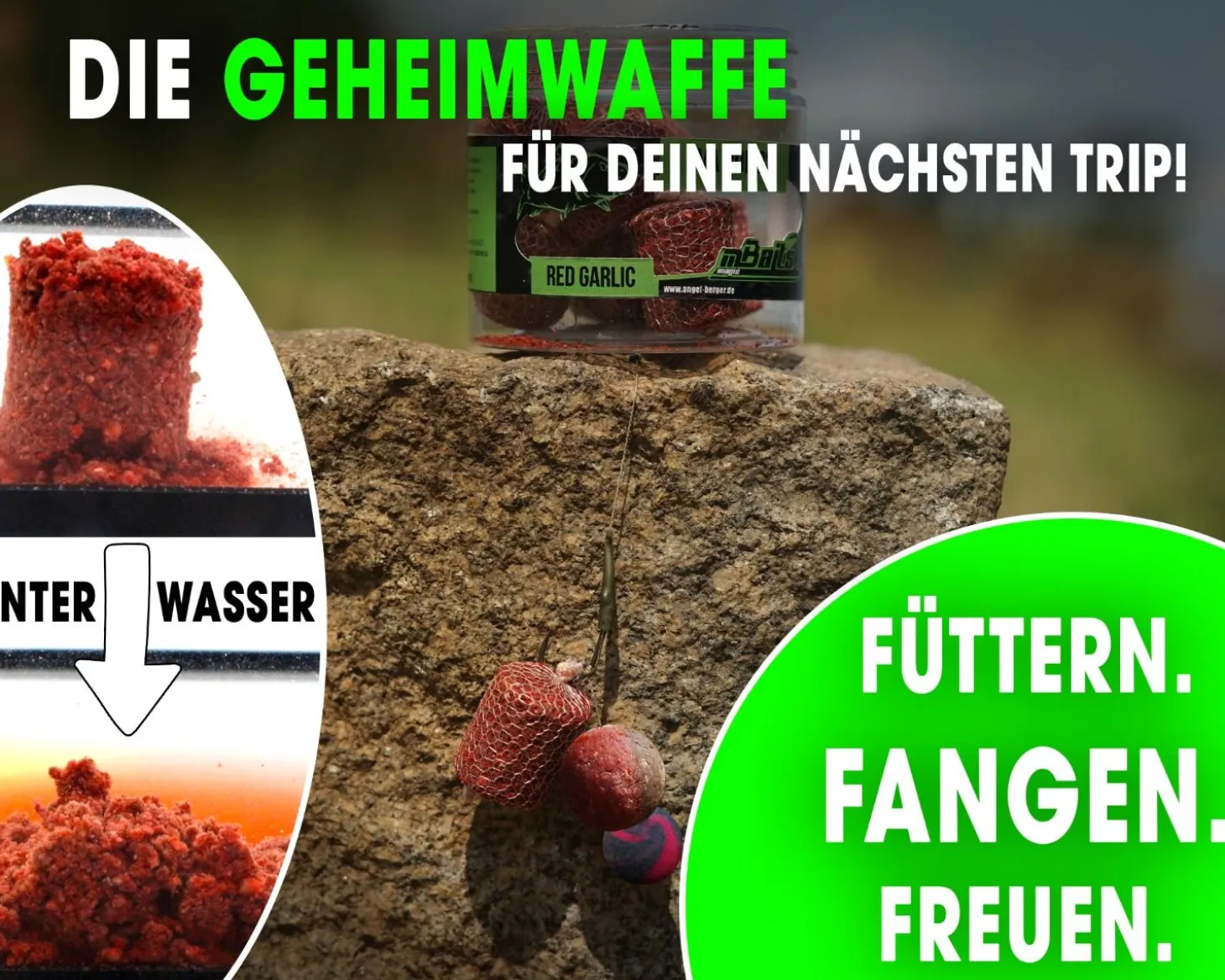 Magic Baits PVA Bombs PVA Sticks Ready PVA Bomb Karpfen Angeln Futter Boilies Futtermittel