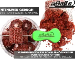 Magic Baits PVA Bombs PVA Sticks Ready PVA Bomb Karpfen Angeln Futter Boilies Futtermittel