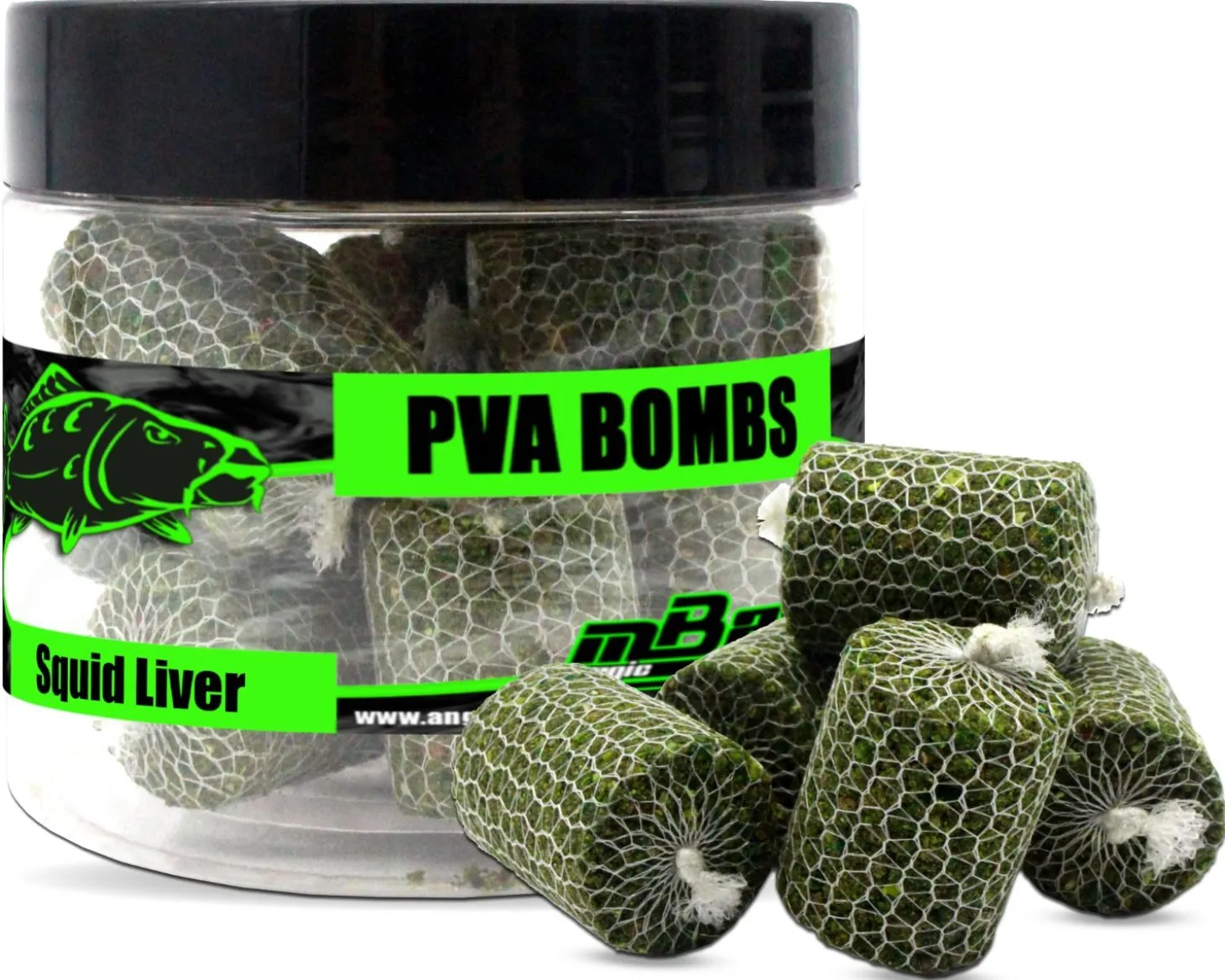 Magic Baits PVA Bombs PVA Sticks Ready PVA Bomb Karpfen Angeln Futter Boilies Futtermittel
