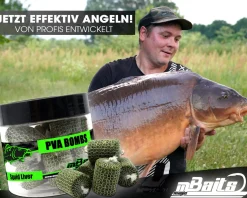 Magic Baits PVA Bombs PVA Sticks Ready PVA Bomb Karpfen Angeln Futter Boilies Futtermittel