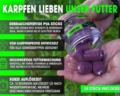 Magic Baits PVA Bombs PVA Sticks Ready PVA Bomb Karpfen Angeln Futter Boilies Futtermittel