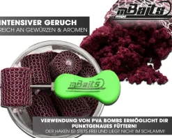 Magic Baits PVA Bombs PVA Sticks Ready PVA Bomb Karpfen Angeln Futter Boilies Futtermittel