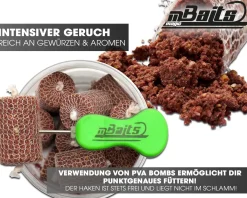 Magic Baits PVA Bombs PVA Sticks Ready PVA Bomb Karpfen Angeln Futter Boilies Futtermittel