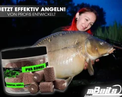 Magic Baits PVA Bombs PVA Sticks Ready PVA Bomb Karpfen Angeln Futter Boilies Futtermittel