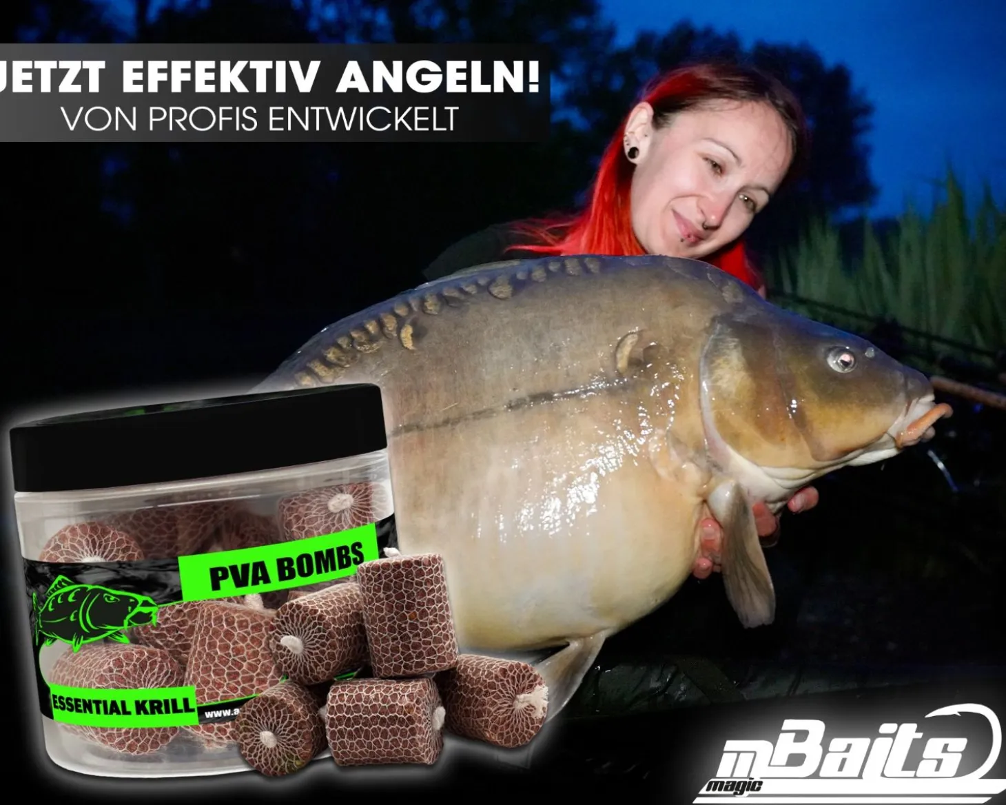 Magic Baits PVA Bombs PVA Sticks Ready PVA Bomb Karpfen Angeln Futter Boilies Futtermittel