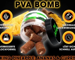 Magic Baits PVA Bombs PVA Sticks Ready PVA Bomb Karpfen Angeln Futter Boilies Futtermittel