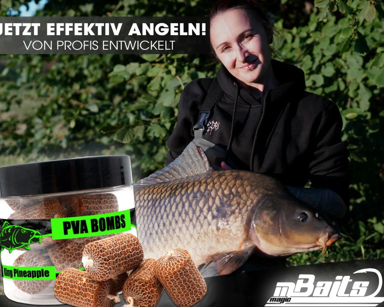 Magic Baits PVA Bombs PVA Sticks Ready PVA Bomb Karpfen Angeln Futter Boilies Futtermittel