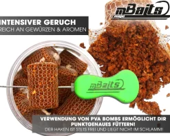 Magic Baits PVA Bombs PVA Sticks Ready PVA Bomb Karpfen Angeln Futter Boilies Futtermittel