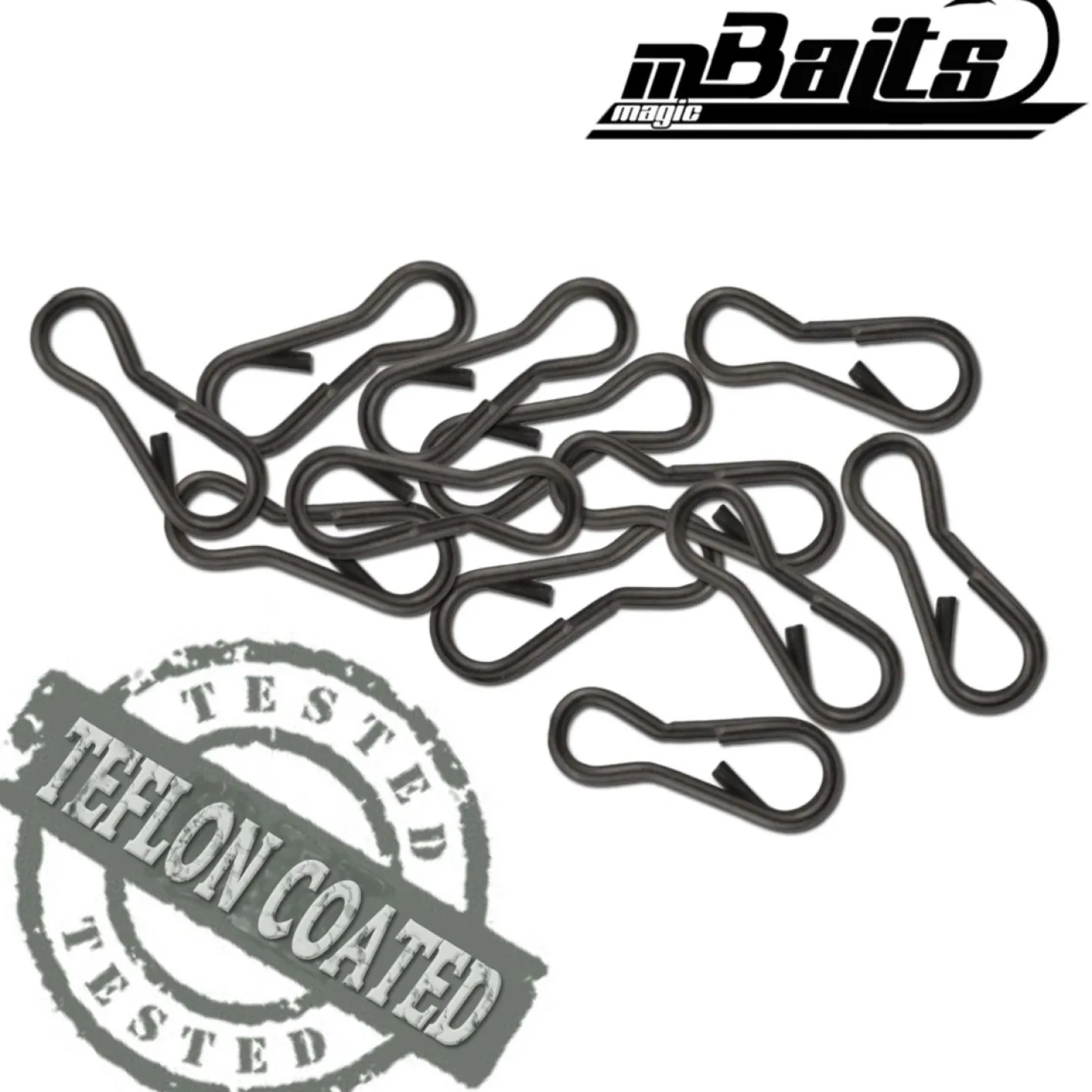 Magic Baits Quick Link Clip Verbinder Karpfenwirbel Karabiner Angelwirbel Zielfische